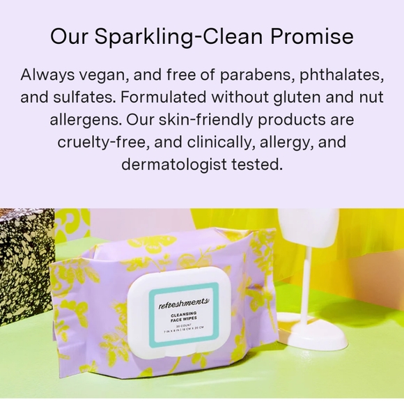 5 PACK BUNDLE! Refreshments Cleansing Cloths - Picture 5 of 6